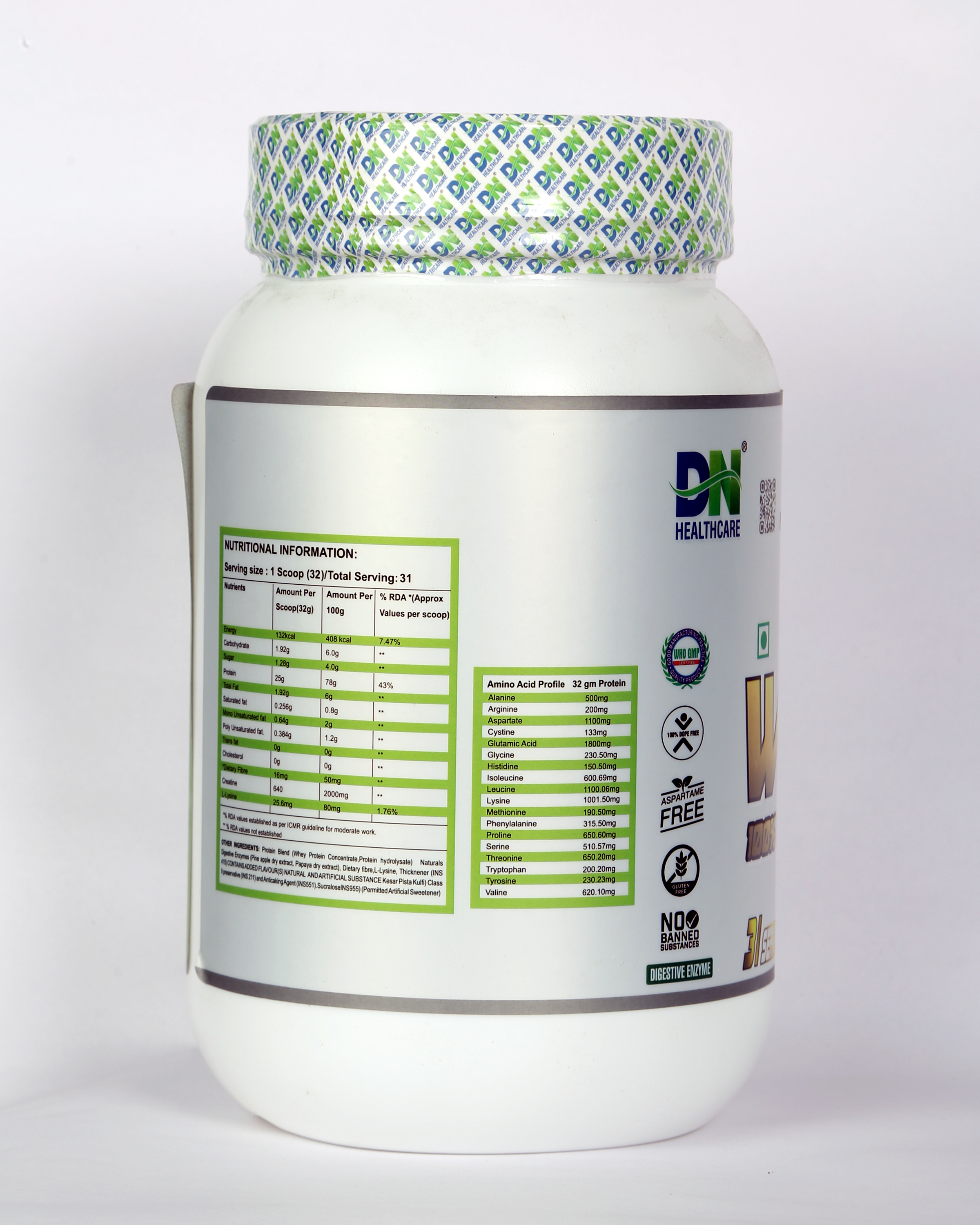 Pure Whey Kesar Pista Kulfi Nutrition Facts